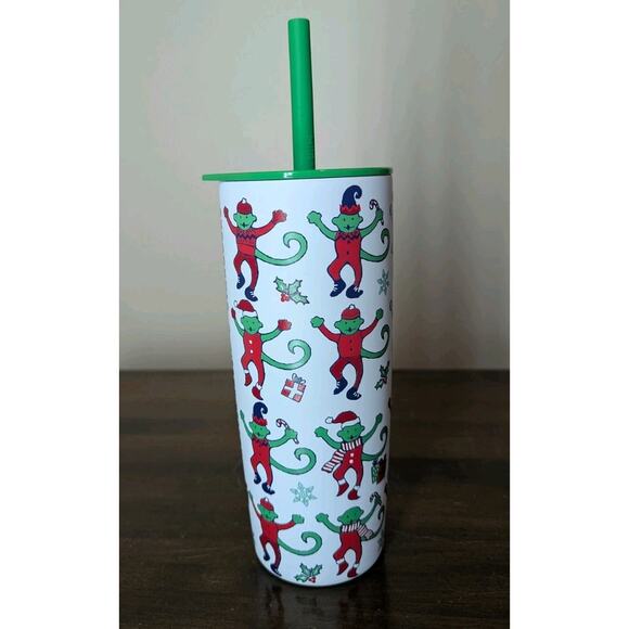 Starbucks Other - Starbucks X Roller Rabbit Monkey Mas Stainless Steel Tumbler Cup Holiday 2025